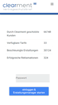 Mobile Screenshot of clearment.de